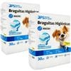 BPS BUENA PET SHOP Confezione da 30 pannolini monouso per cani maschi e animali domestici, mutandine igieniche fisiologiche, mutandine/pannelli sanitari super assorbenti. 3 dimensioni tra cui scegliere