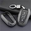 MIHUMOE Auto In Fibra di Carbonio Chiave Intelligente Fob Caso Della Copertura Anello di Catena Per Peugeot 208 508 2008 3008 5008 Citroen C3 C4 C5 DS 5 9 3 7 Crossback