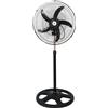 JUJU Artree | Ventilatore da terra potente e silenzioso da 75 W, 18 ventole oscillanti, 3 velocità, altezza regolabile