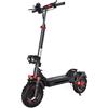 NONE iScooter iX5S Scooter elettrico pieghevole da 1000 W con batteria da 15 Ah, autonomia di 65 km, pneumatici da 11", quattro ammortizzatori e doppi freni a disco