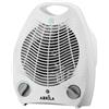FABRILAMP Termoventilatore Elettrico YUSTE 2000W Bianco, Termostato Regolabile, 2 Potenze, 3 Funzioni, Sistema Sicurezza, Antiribaltamento, Protezione Surriscaldamento, Griglia Protezione,