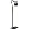 NONE Supporto da pavimento regolabile MIGLIORATO per tablet e mobile 135 cm - Base in metallo antiscivolo, braccio flessibile a 360° ° , Compatibile con iPad e smartphone