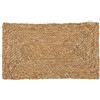 Wonderlust Deco - Zerbino in fibra marrone 60x35x1,2h cm Marrone 60x35x1,2h cm