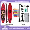 Feath-R-Lite Tavola da Surf Gonfiabile Feath-R-Lite SUP 350*84*15cm, Tavola Resistente per Sport Acquatici, Stand Up Paddle Board con Accessori