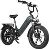 NONE Bicicletta elettrica MAXTURN Camel, 48 volt, 500 watt, velocità massima 40 km/h, pneumatici da 20*4.0 pollici, autonomia con pedalata assistita 100-120 km, bicicletta elettrica per adulti.