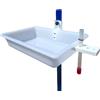 NONE Vassoio per supporti di canne da pesca, ideale per la pesca a surfcasting. Compatibile con supporti da 25x25 mm e 30x30 mm.