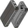Kynley Power Bank Solare 20000mAh, Ricarica Rapida 22,5W, Batteria Esterna con Torcia LED, Pannello Solare, USB-A e Type-C, Resistente per Campeggio e Viaggi
