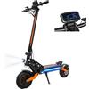 iScooter Monopattino elettrico iScooter W12 da 11 pollici, doppia motorizzazione, 3000W, 25Ah, autonomia massima 100 km, velocità massima 70 km/h, pieghevole.