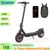 iScooter Monopattino elettrico iScooter i10 con motore da 650W, batteria 42V 15Ah, velocità massima 40km/h, pieghevole, pneumatici da 10 pollici per la città, leggero, con APP.