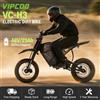 NONE VIPCOO H3 Ebike Bicicletta Elettrica con Batteria 48V23Ah, Freno a Disco Idraulico, Pneumatici Fuoristrada da 14-12 Pollici, E-Bike per Tutti i Terreni