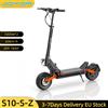 JOYOR Monopattino Elettrico JOYOR S10-S-Z, Velocità Massima 60km/h, Batteria 60V 18Ah, Motori Doppi 1000W*2, Pneumatici Fuoristrada da 10 Pollici, Freni a Disco Idraulici, E-Scooter Pieghevole per Adulti
