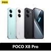 POCO X8 Pro 5G, NFC, Dimensity 8500-Ultra, 6,59 pollici, 120 Hz, fotocamera da 50 MP, 6500 mAh, resistenza IP68 a polvere e acqua