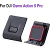 PULUZ Copertura Laterale Porta Dati ABS di Ricambio per DJI Osmo Action 5 Pro, Copertura di Ricambio per Interfaccia Dati USB della Fotocamera DJI Action 5 Pro