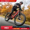 Halo Knight Bicicletta Elettrica HALO KNIGHT H03 per Adulti, Pneumatici Larghi, 48V 1000W 19.2Ah, E-Bike 45km/h, Bici Elettrica di Alta Gamma per Uomini
