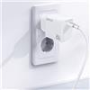 UNICO Caricatore domestico UNICO, singolo ingresso PD20W, con cavo dati C-C, confezione bianca, conforme RoHS, certificato TUV-GS.