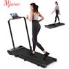 MJWW Tapis Roulant Pieghevole MJWW per Casa, Tapis Roulant Oversize per Persone Robuste 110 x 40 cm con Display LED, Macchina da Corsa con AI Coach, Portata Massima 145 kg