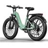 NONE Bicicletta elettrica JOOBIKE JOO1, motore da 1000W, batteria da 17.5AH, velocità massima 45 km/h, autonomia 90 km, pneumatici da 26*3.0 pollici, bicicletta elettrica SHIMANO a 7 velocità.