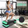 NONE Piattaforma step aerobica regolabile in altezza da 68,5 cm, con tre livelli di regolazione da 10/15/20 cm, attrezzatura per allenamento fitness a casa.