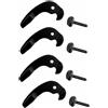 SODIAL Fine Tuners 4pz Ganci Regolatori Parti Accessori per Coda 3/4/4/4 Stringhe W5J2