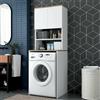 Dmora - Armadio multiuso 2 ante Bellona, Mobile multifunzionale, Mobiletto scarpiera, Guardaroba porta scarpe, 65x60h184 cm, Bianco e Noce
