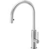 NEWFORM - KONBU miscelatore lavello + doccetta [PVD acciaio spazzolato] - 72525.59.066
