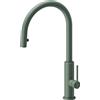 NEWFORM - KONBU miscelatore lavello + doccetta [soft eucalypt] - 72525.S0.165