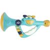 IIROMECI Strumenti musicali Giocattoli per bambini - Tromba giocattolo per bambini, giocattoli educativi per ragazze e ragazzi di età 1-3 (blu)