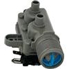Tqjusjr Valvola di Ingresso Dell'acqua Per TOSHIBA Per XQG75ESE FCS10B39 Frequenza Variabile Lavatrice Circuito Scheda Principale Valvola Ingresso Dell'acqua Motore Elettrovalvola
