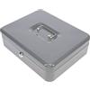 Kippen 10003SA - Cassetta Portavalori con Portamonete. Colore Silver. Dimensioni: 300x240x90 mm.