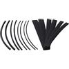 Kopp Intervallo del tubo termorestringente, rapporto di restringimento: 2:1, lunghezza: 200 mm, spessore: 0,4 mm, 2 pezzi ciascuno