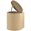Giganplast Pattumiera Pensile Sacchi per Spazzatura E Riordino, Plastica, Beige, 12 Litri