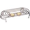 apollo THE HOUSEWARES BRAND Scalda cibo cromato, argento