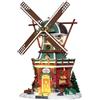 Lemax Christmas 25384UK - Mulino a vento Stony Brook con adattatore da 4,5 V