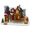 LEMAX Edificio illuminato led Santa's Snack Shack in resina H13.9 x 21.5 x 10 cm