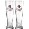 WAYSLA Paulaner Brewery - Bicchiere a spirale, 0,5 l, 2 bicchieri