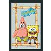 empireposter Empire 537560 - Quadro di Spongebob su Vetro Stampato con Cornice in plastica Effetto Legno, 20 x 30 cm
