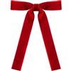 KHIronHive Fiocchi di velluto per albero di Natale con cordoncini dorati, confezione da 36 morbidi ornamenti decorativi in nastro, accessori eleganti e festivi per ghirlande, confezioni regalo e decorazioni