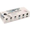 Kreul 73613 - Vernice marmorizzatrice Magic Marble, Set di colori gessosi, 6 x 20 ml per marmorizzare ad immersione legno, vetro, plastica, carta e polistirolo