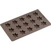 Lurch 65020 FlexiForm Teglia per Biscotti a Forma di Stella 17 x 30 cm, Colore: Marrone