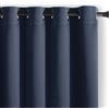 RESTILO - Tenda Blackout 140 x 175 cm, colore: indaco, 1 pezzo, con occhielli, decorazione per finestre