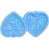 HUANIZI Forma olografica, a forma di cuore in resina, orecchini in silicone, portachiavi, ciondolo, resina epossidica, set di stampi in resina
