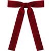 KHIronHive Fiocchi di velluto per albero di Natale con cordoncini dorati, confezione da 36 morbidi ornamenti decorativi in nastro, accessori eleganti e festivi per ghirlande, confezioni regalo e decorazioni