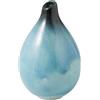 Wazakura Vaso per Fiori Ikebana Drop Blu, Realizzato in Giappone, Dipinto a Mano per Composizioni Floreali (Drop Blu)