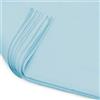 LARRYROO Confezione da 10 fogli di carta velina vibrante, 500 mm x 750 mm, per sacchetti regalo, fiori, matrimoni, artigianato, qualità senza acidi, colore: azzurro