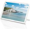 Destination Vinyl Magnets Calamita classica da frigo, motivo: Seven Sisters Cliffs Coastline, idea regalo inglese #16126