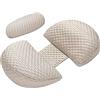 SHANNA 2024 NUOVO Cuscino Gravidanza per Dormire, Cuscino allattamento e Gravidanza con Fodera Raffreddamento Bambù Morbida Setosa, Cuscino Supporto Comfort Regolabile per Tutto Il Corpo e Maternità(Cachi)