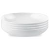 Corelle Ciotole bianche Versa per pasta, confezione da 4, 850,5 g, prodotte negli Stati Uniti, facili da pulire, leggere, resistenti a scheggiature e crepe, lavabili in lavastoviglie e adatte al