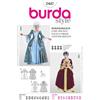 burdastyle Burda 2447 - Cartamodello da donna, abito storico, taglia 36-52