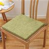 Hruile Cuscino per sedia con laccetti, cuscino quadrato per sedia con fodera rimovibile, per ufficio, soggiorno, cucina, auto, poltrona, divano, cuscino per seduta tatami, cuscino per seduta (35 x 35