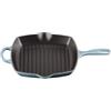 LE CREUSET Bistecchiera Skillet quadrata Evolution in ghisa vetrificata, 26 cm, Chambray, 20183264340422